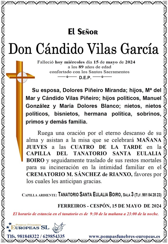 Don Cándido Vilas García