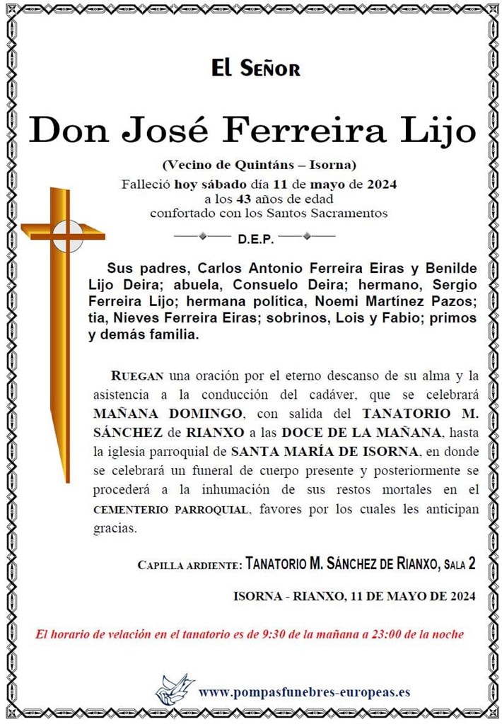 Don José Ferreira Lijo