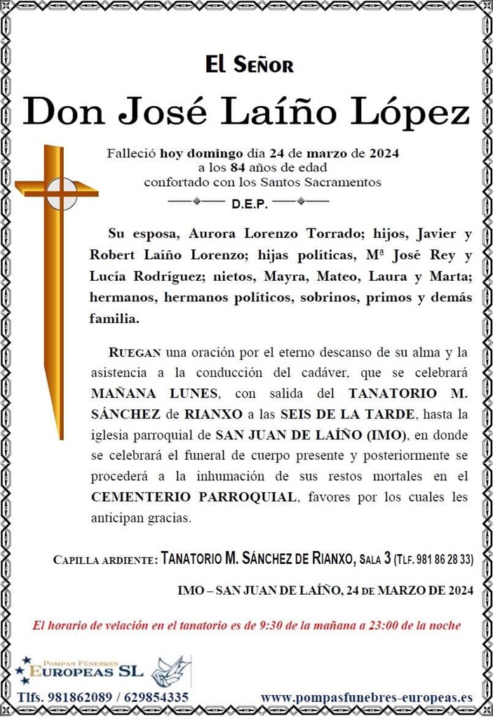 Don José Laíño López