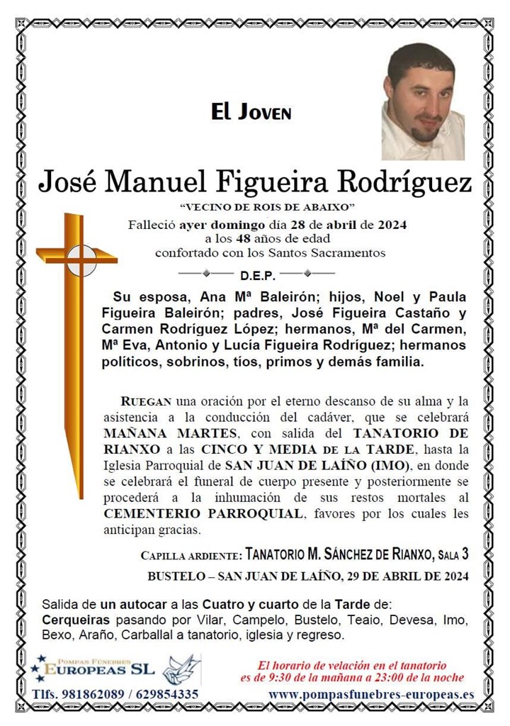 Don José Manuel Figueira Rodríguez