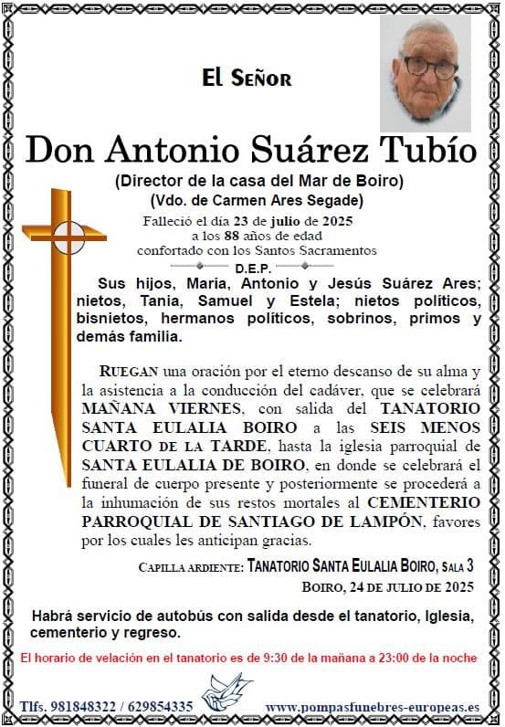 Foto 1 Antonio Suárez Tubío