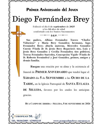 Diego Fernández Brey (05/09/2026)