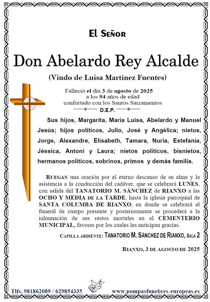 Foto secundaria Don Abelardo Rey Alcalde