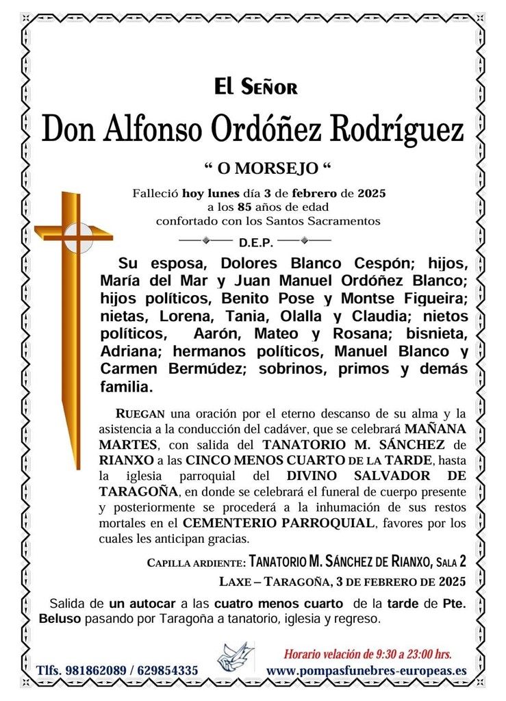 Don Alfonso Ordóñez Rodríguez