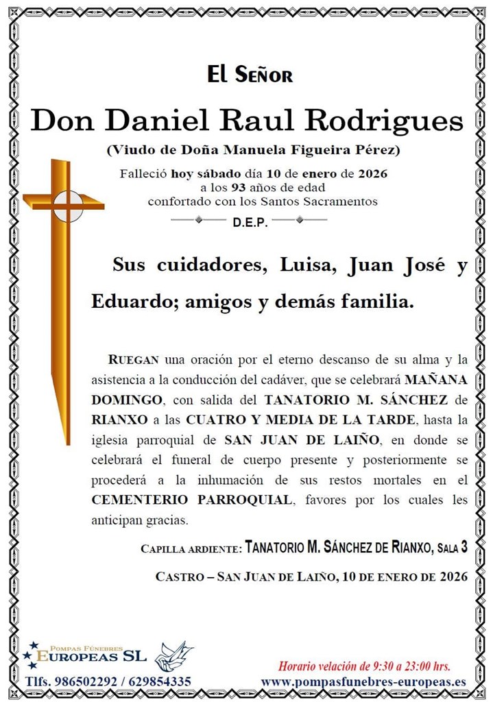 Don Daniel Raul Rodrigues