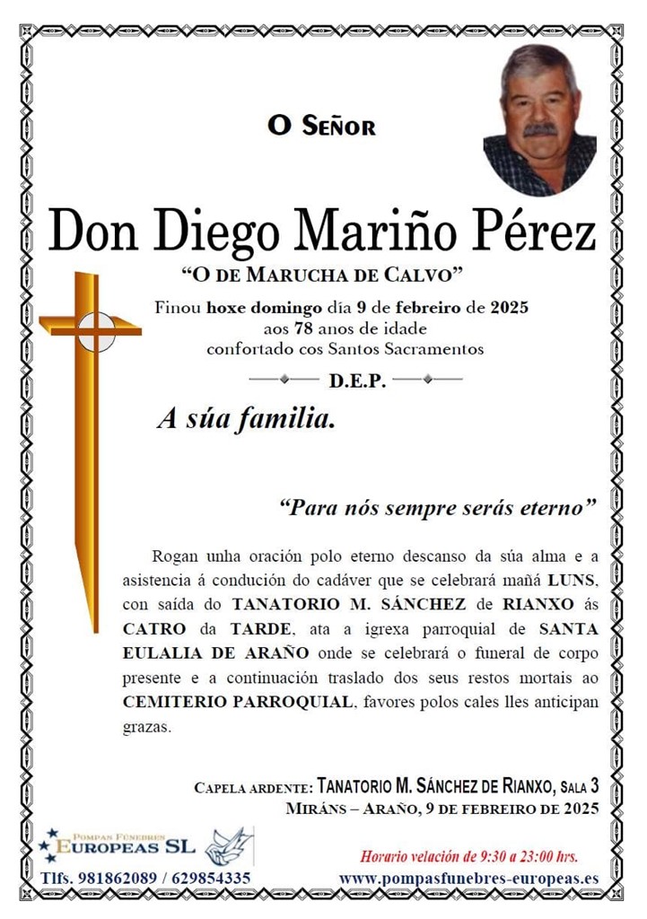 Don Diego Mariño Pérez 
