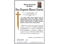 Don Eugenio Blanco García (20/12/2025)