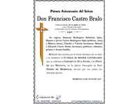 Don Francisco Castro Bralo (19/07/2025)