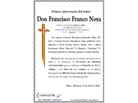 Don Francisco Franco Noya (11/04/2026)