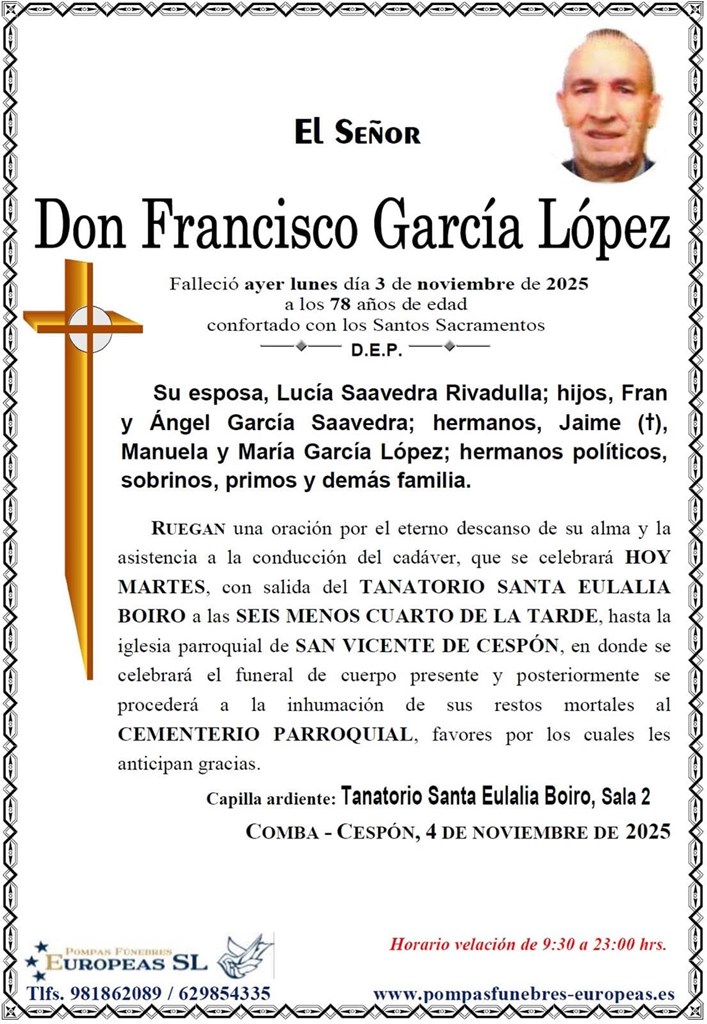 Foto 1 Don Francisco García López