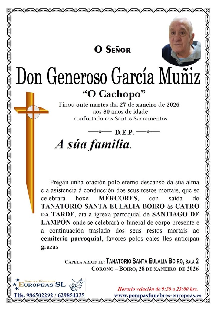 Don Generoso García Muñiz