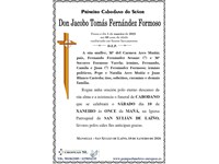 Don Jacobo Tomás Fernández Formoso (10/01/2026)