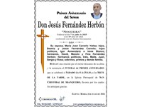 Don Jesús Fernández Herbón (04/07/2026)