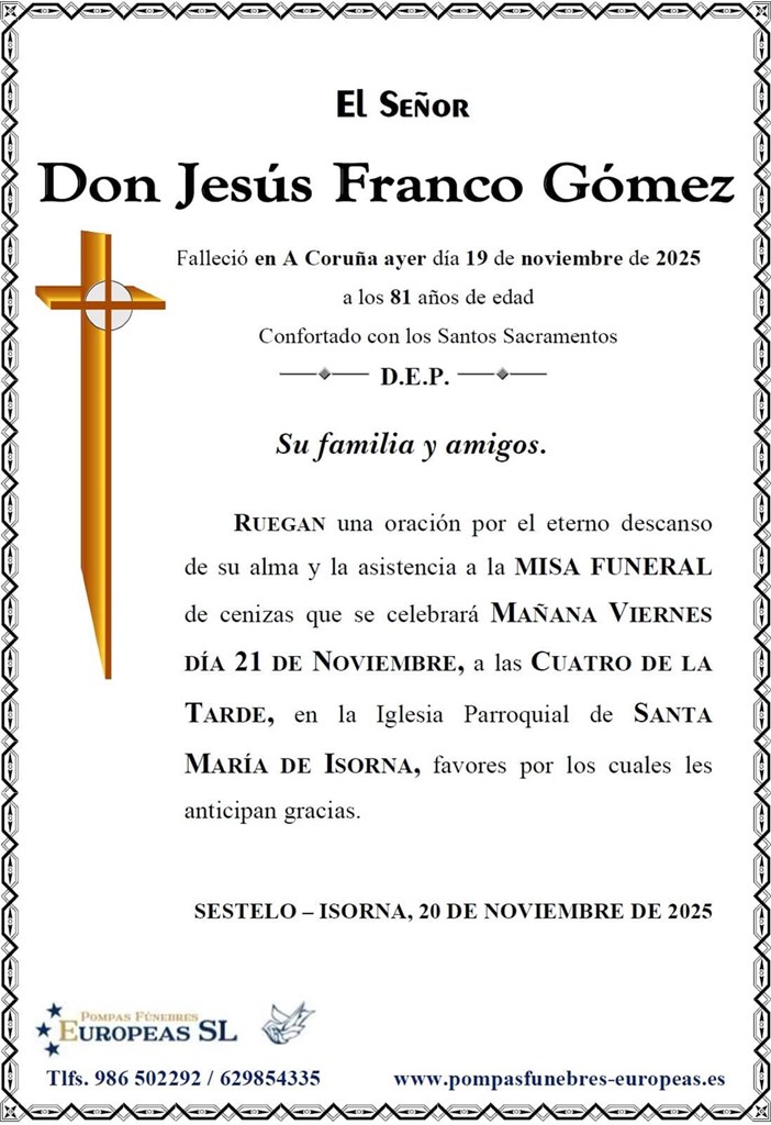 Don Jesús Franco Gómez