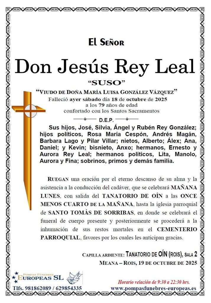 Don Jesús Rey Leal