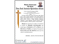Don José Antonio Quintáns Abuín (17/05/2025)