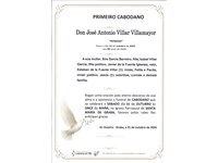 Don José Antonio Villar Villamayor (31/10/2026)
