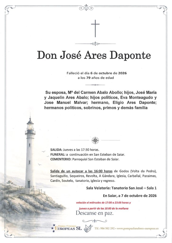 Don José Ares Daponte