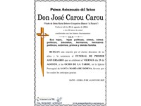 Don José Carou Carou (29/08/2025)