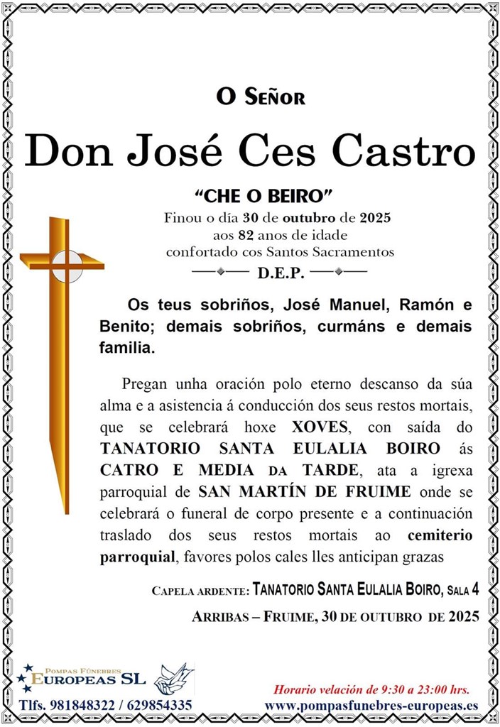 Don José Ces Castro