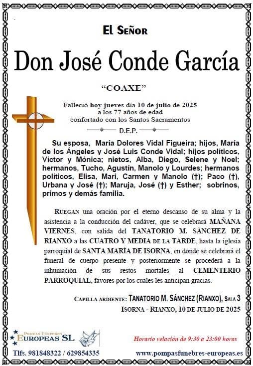 Don José Conde García