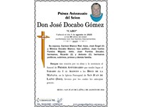 Don José Docabo Gómez (01/08/2026)