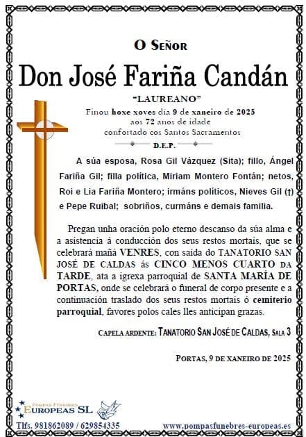 Foto secundaria Don José Fariña Candán