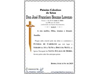 Don José Francisco Bouzas Lorenzo (14/06/2025)