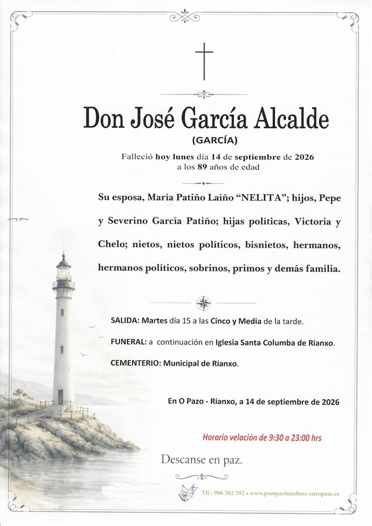 Foto secundaria Don José García Alcalde