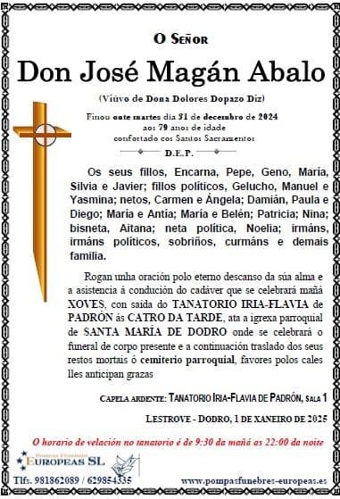 Don José Magán Abalo