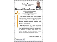Don José Manuel Alves Alcalde (14/02/2026)