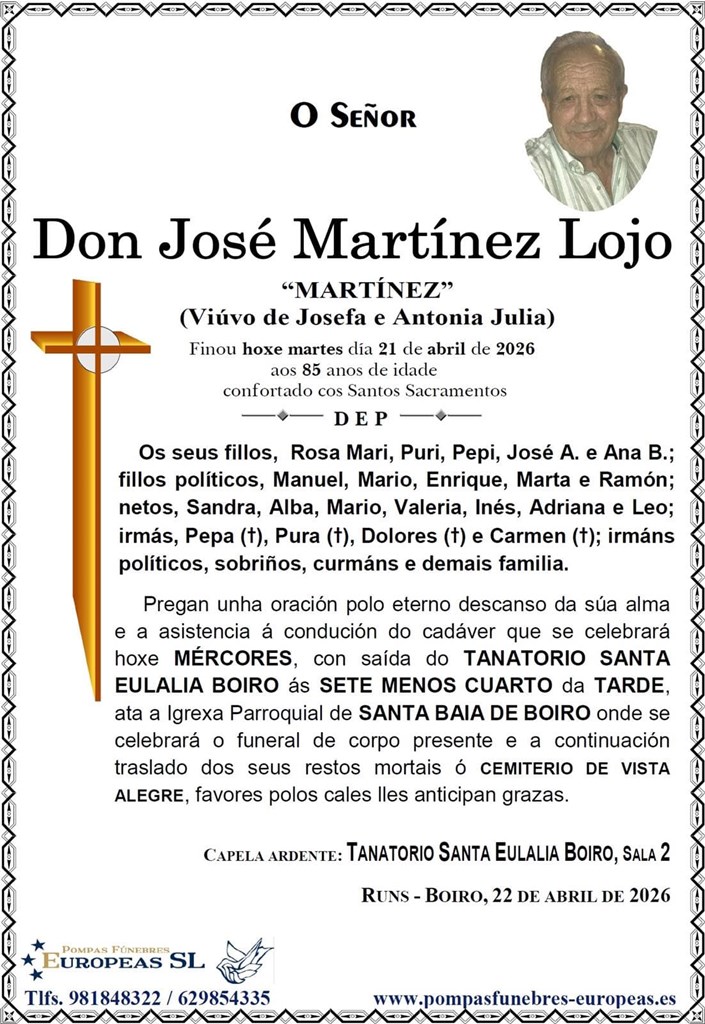 Foto 1 Don José Martínez Lojo