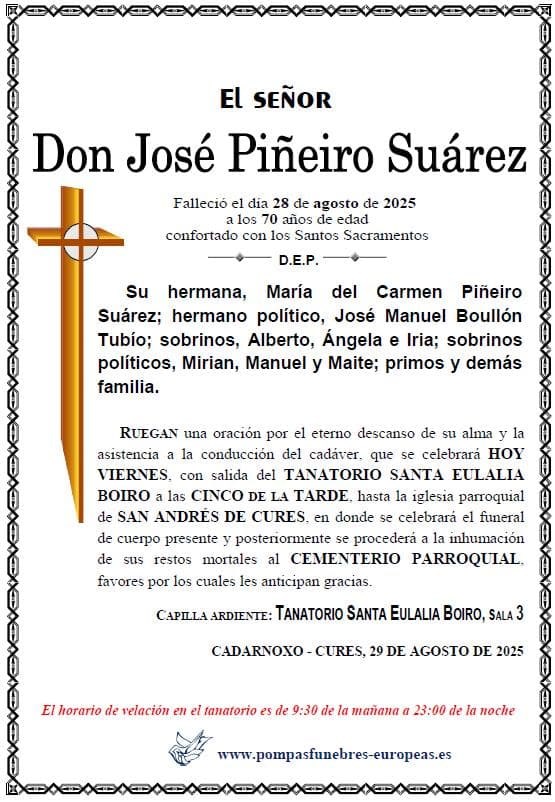 Don José Piñeiro Suárez