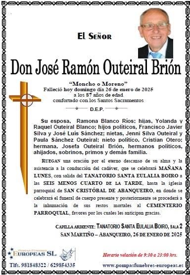 Don José Ramón Outeiral Brión