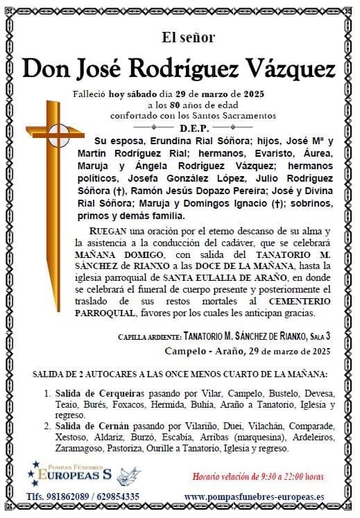 Don José Rodríguez Vázquez