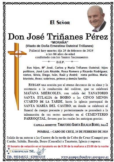 Don José Triñanes Pérez