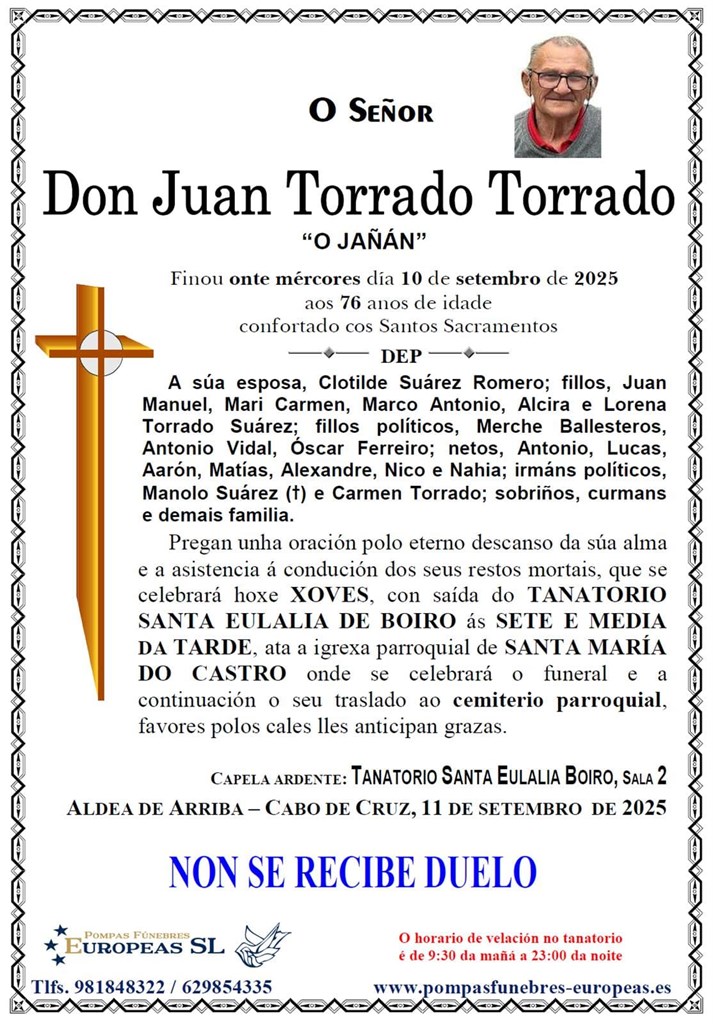 Foto principal Don Juan Torrado Torrado