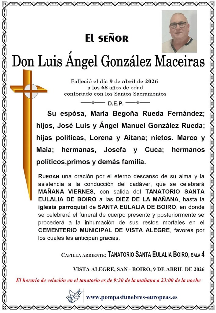 Foto 1  Don Luis Ángel González Maceiras