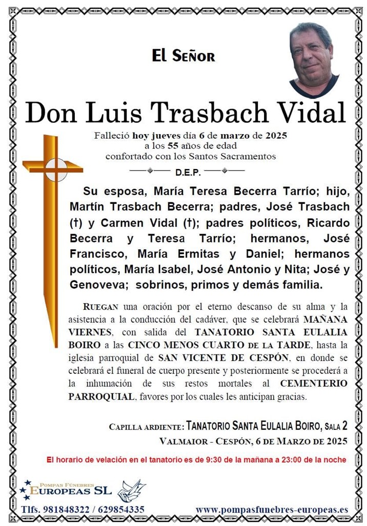 Don Luis Trasbach Vidal