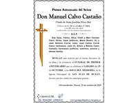 Don Manuel Calvo Castaño (25/10/2025)