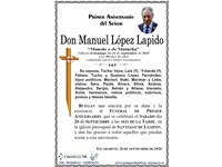 Don Manuel López Lapido (26/09/2026)