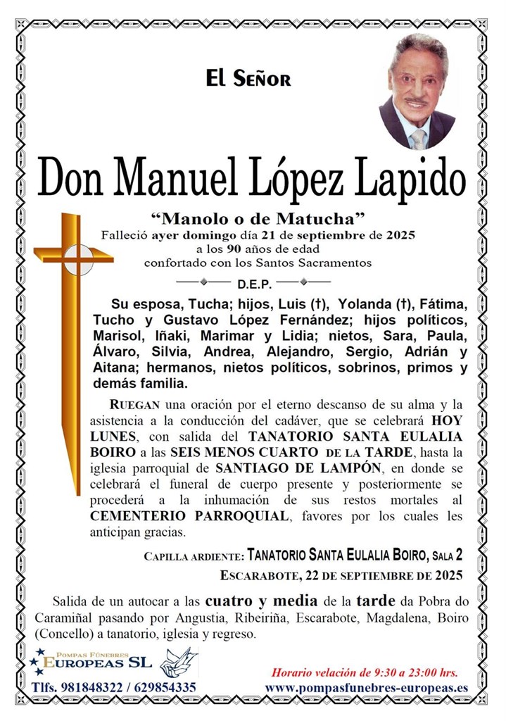 Foto 1 Don Manuel López Lapido