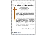 Don Manuel Mariño Rey (17/07/2026)