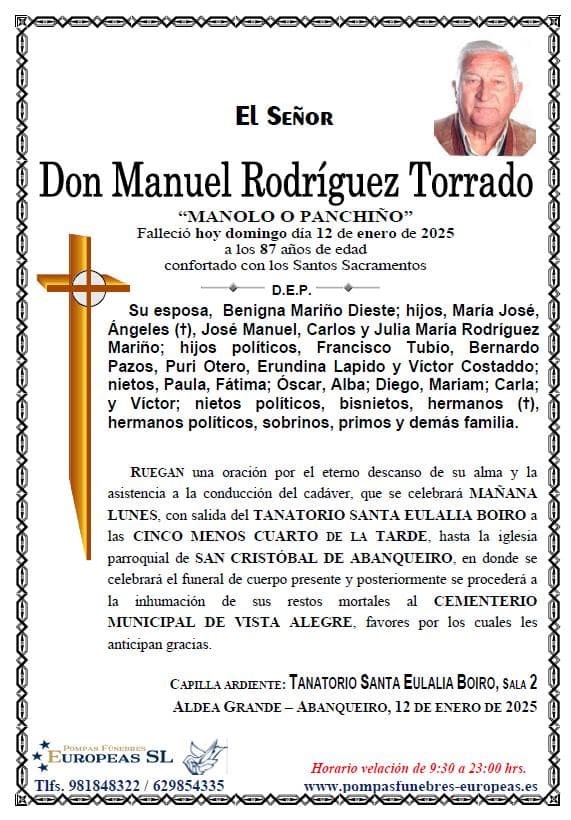 Don Manuel Rodríguez Torrado