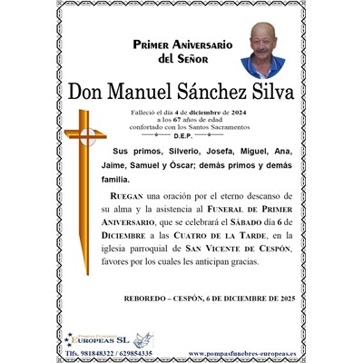 Don Manuel Sánchez Silva (06/12/2025)
