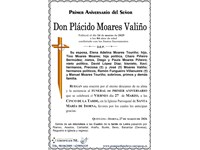 Don Plácido Moares Valiño (27/03/2026)