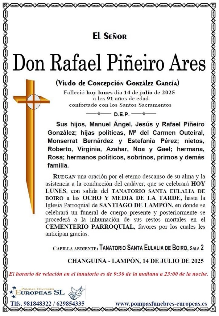 Don Rafael Piñeiro Ares
