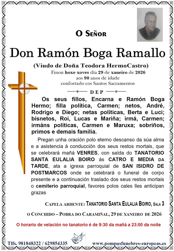 Foto 1 Don Ramón Boga Ramallo