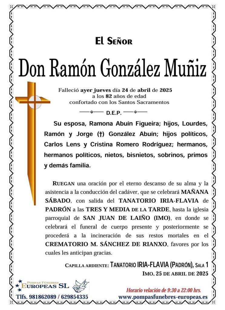 Don Ramón González Muñiz