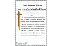 Don Ramón Mariño Otero (07/03/2026)